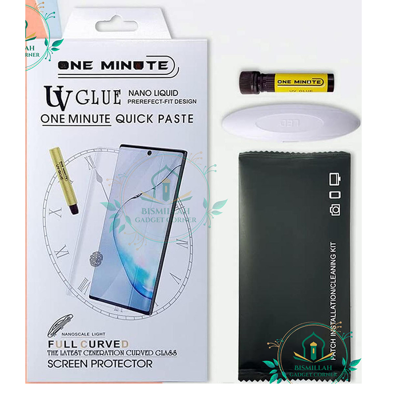 Picture of Premium UV Tempered Glass For Xiaomi 14 Pro 5G / Mi 14 Pro 5G Screen Protector Curved with Liquid Glue and UV Light -Transparent Clear