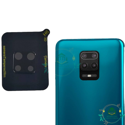 Picture of Redmi Note 9 Pro Max XMART 3D Camera Lens Protector Full coverage Tempered Glass Compatible with Redmi Note 9 Pro Max (Black, Pack of 1)