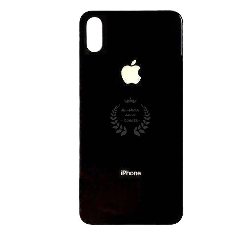 Picture of Replacement Backshell Glass Back Panel for iPhone X Battery Back Door Housing With Logo back shell