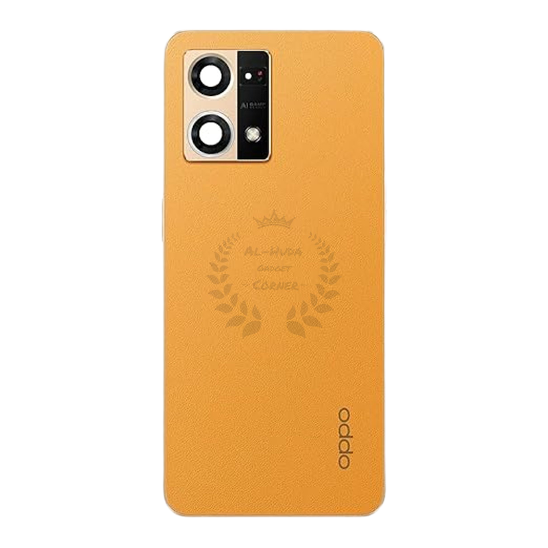 Picture of Full Body Housing for Oppo F21 Pro Black-Orange color