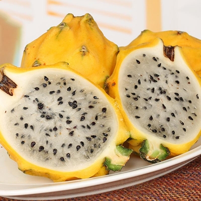 Picture of 15 Pcs All Season yellow Dragon Pitaya Fruit Seeds - 15 Pcs Seeds