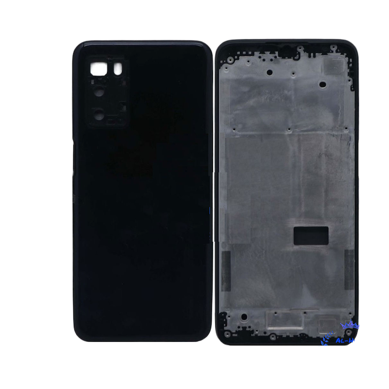Picture of Replacement Full Body Housing for Oppo A16 Body Panel With Side Frame and Camera Lens