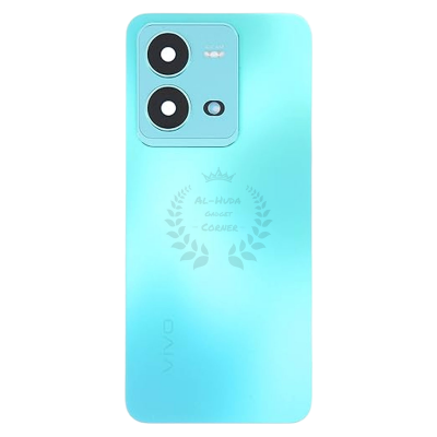 Picture of Original For Vivo V25 Battery Cover Door Back Housing Rear Case For V25 Battery Door Replacement Parts+Camera Lens