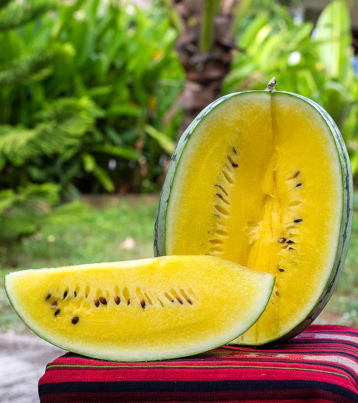Picture of Global Sweet Yellow watermelon SeedS - 10 Pcs SeedS