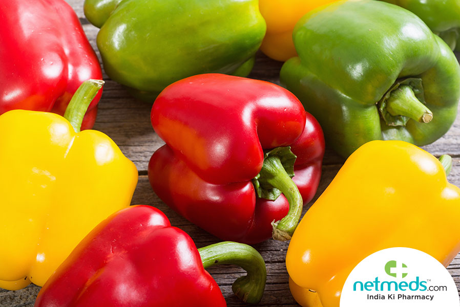Picture of Organic Mix Colour Capsicum Vegetable Seeds 10pcs seeds