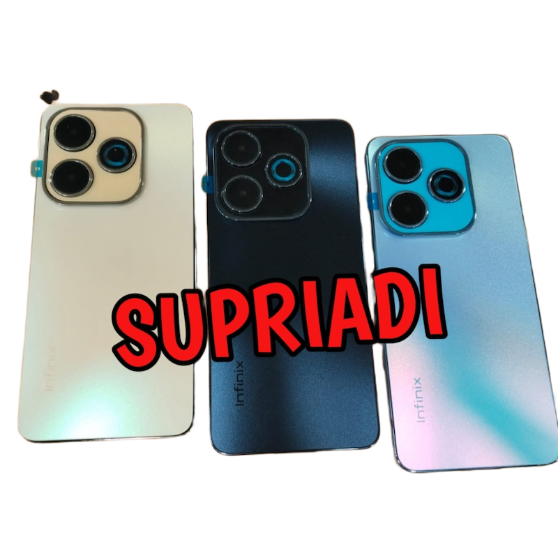 Picture of Housing Kesing Casing Bazel + Backdoor Infinix Hot 40i Back Cover Tutup Belakang Backdoor hot 40i