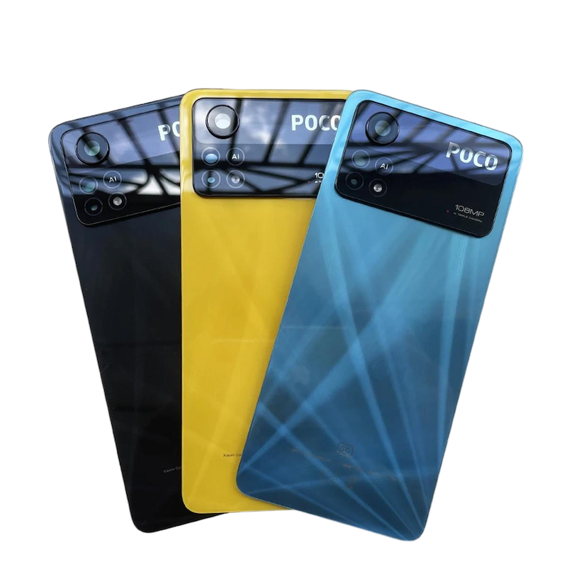 Picture of For Xiaomi Poco X4 Pro 5G Battery Cover Glass Rear Housing Door Replacement New