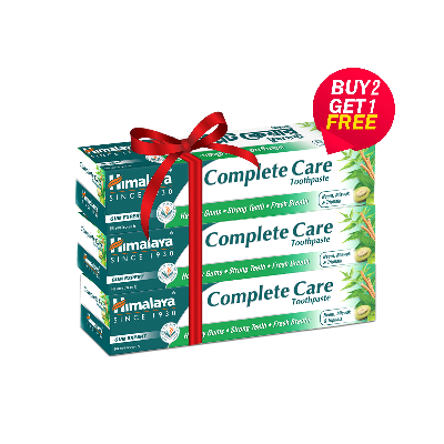 Picture of Himalaya Tri-Action herbal toothpaste-80gm