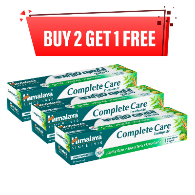 Picture of Himalaya Tri-Action herbal toothpaste-80gm