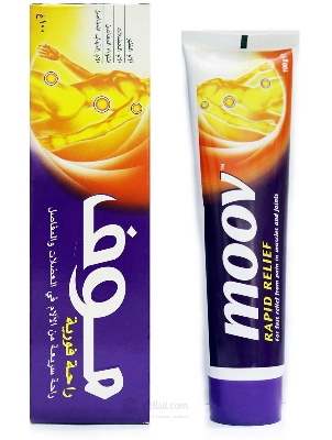 Picture of Moov rapid relief for fast relief from pain in muscles and joints - 100 gm