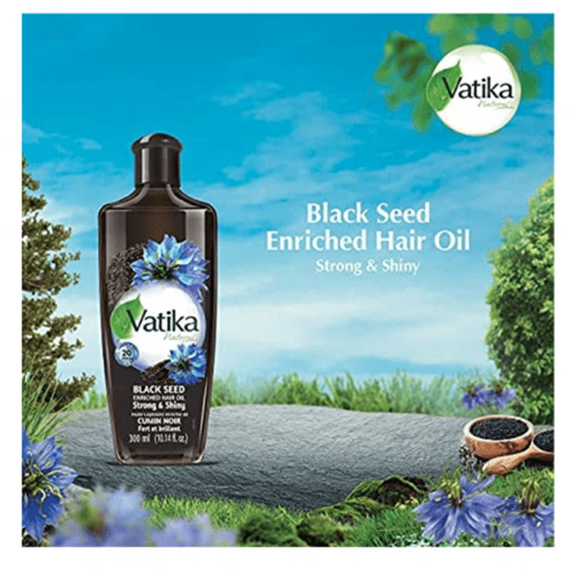Picture of International UAE product Hair care Vatika BLACK SEED hair oil - 300 ml