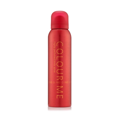 Picture of International UAE product Body Spray Colour Me Red Used for female - 150 ml