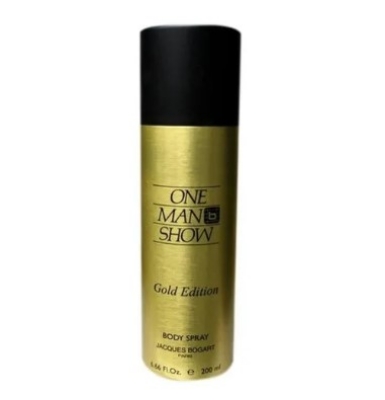 Picture of International France product One Man show body spray Gold Edition used for male - 200 ml