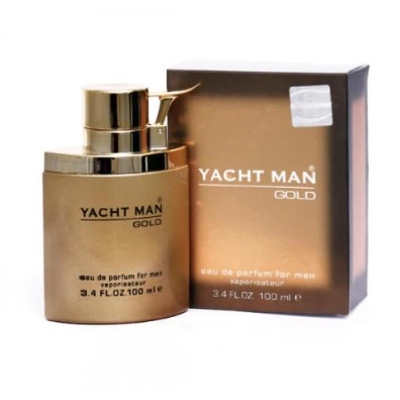 Picture of International UAE  Body perfume party scent Yacht man GOLD scent used for male - 100 ml