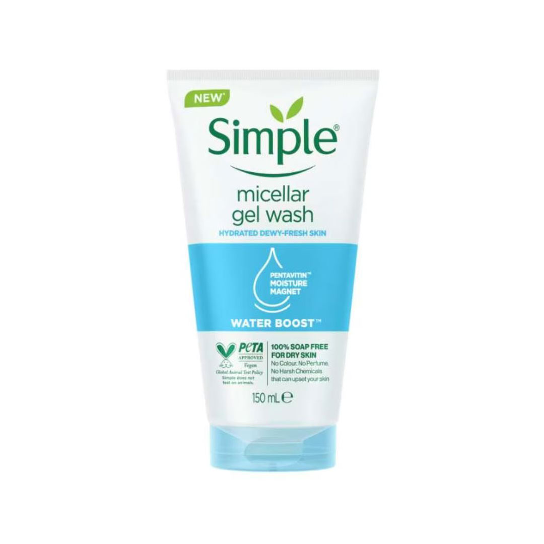 Picture of International UK product Simple micellar  gel wash used for male/ female - 150 ml 