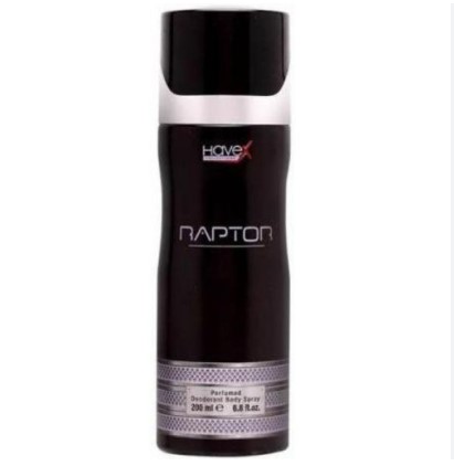 Picture of International UAE product Body spray  Havex RAPTOR for male- 200 ml