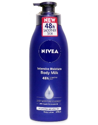 Picture of International Indian product Nivea Intensive Moisture Body Milk Body Lotion used for male/ female - 400 ml