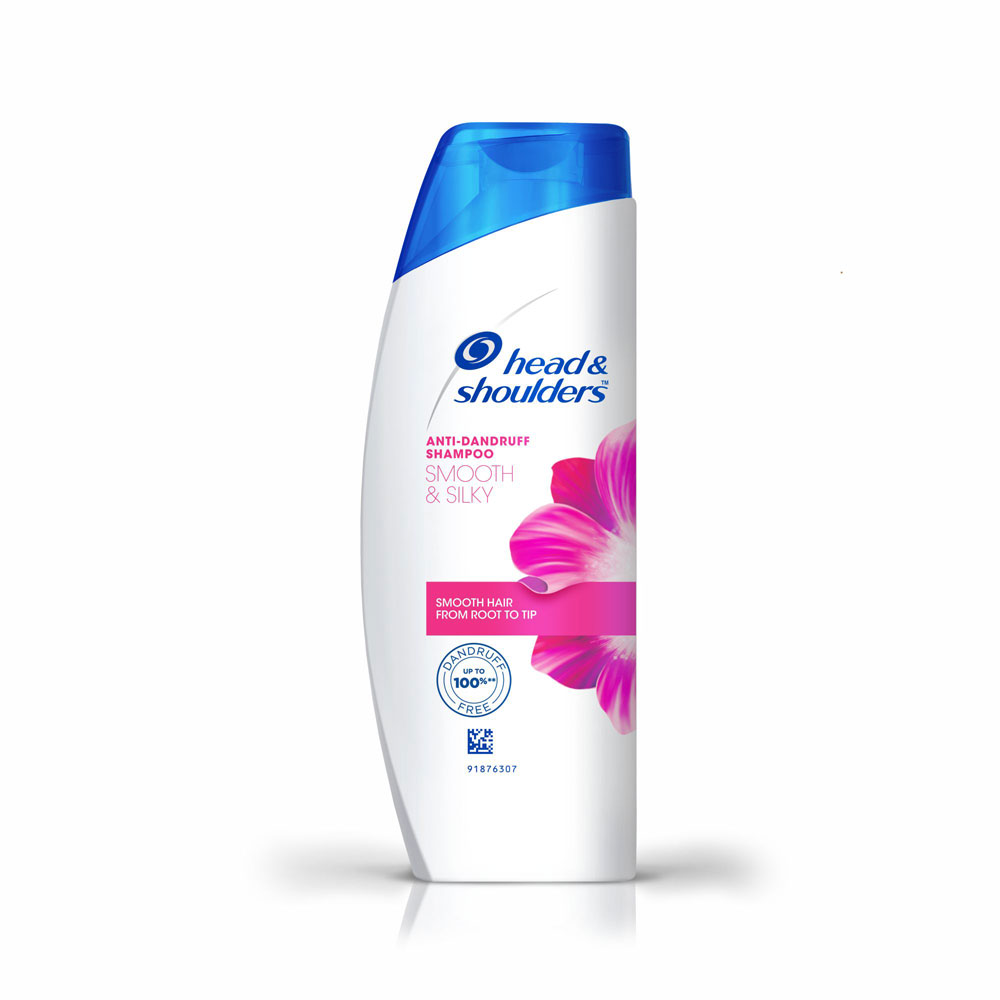 Picture of Indian Product Smooth & Silky Anti-dandruff Shmapoo used For male/female -340 Ml