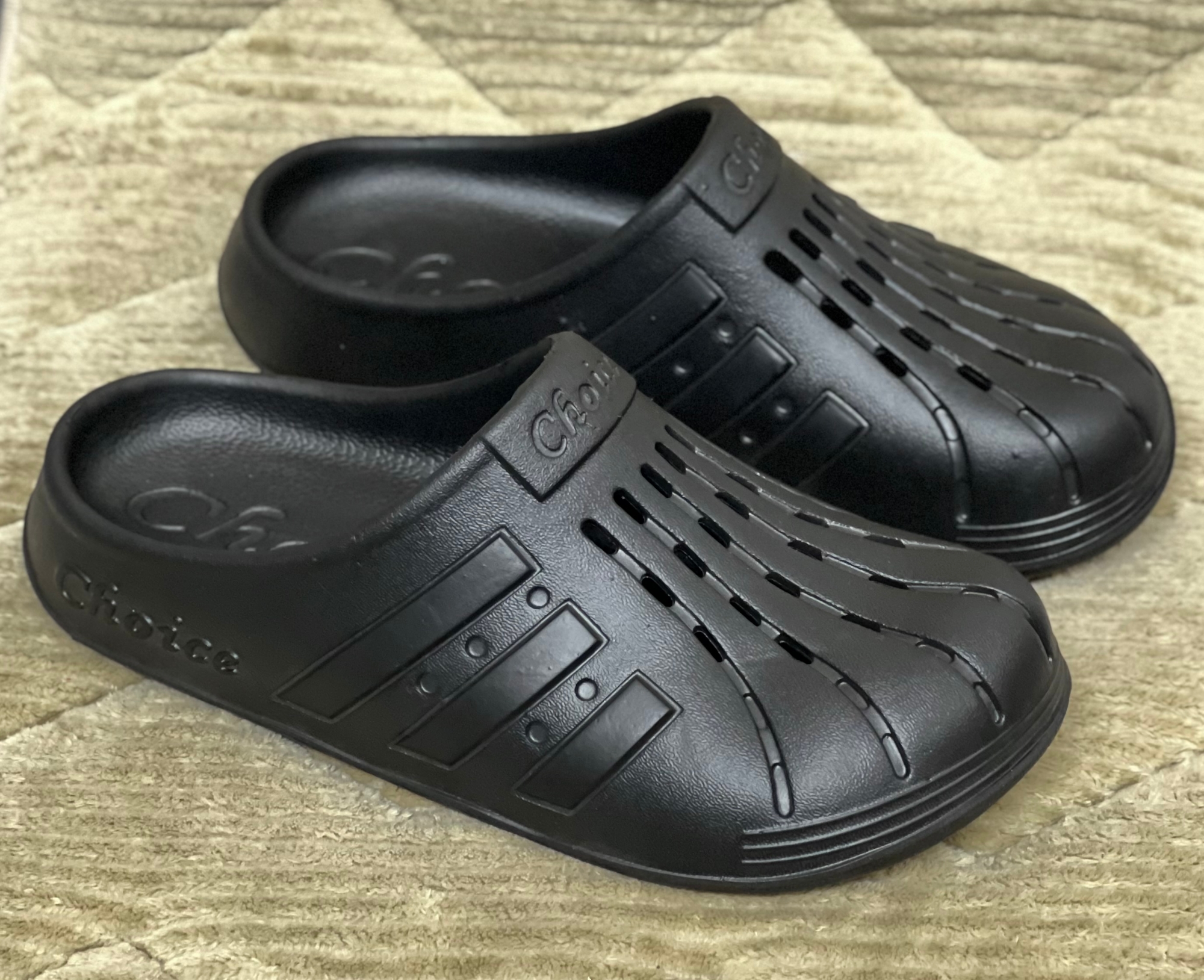 Picture of New Mens ChoiceStep Comfortable Eva Breathable Clogs Sandals- Black