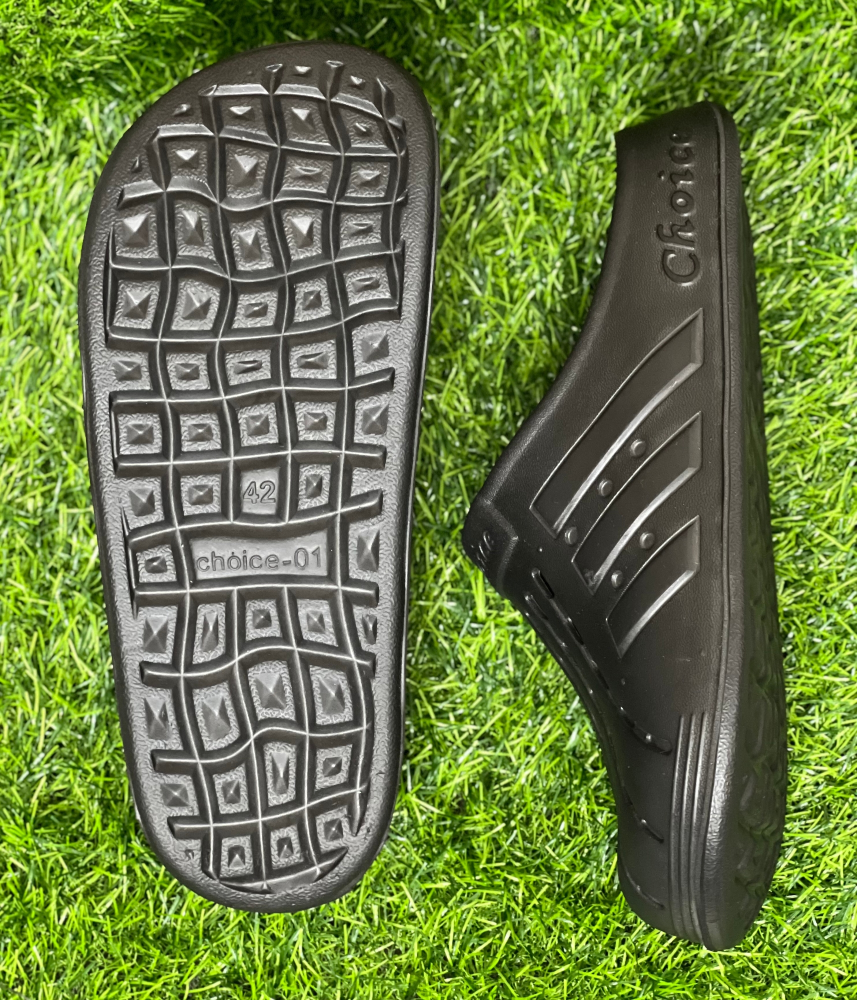 Picture of New Mens ChoiceStep Comfortable Eva Breathable Clogs Sandals- Black