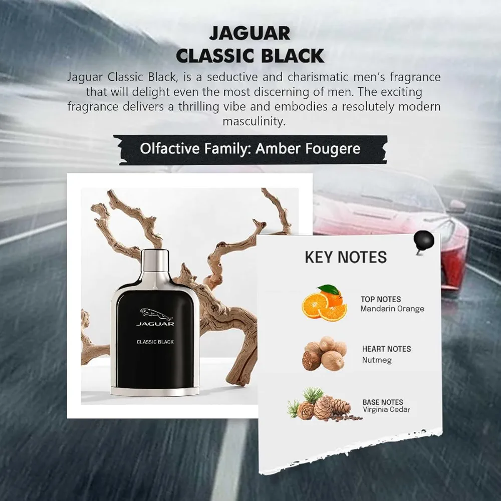 Picture of international France product Jaguar Classic black Perfume 100 Ml