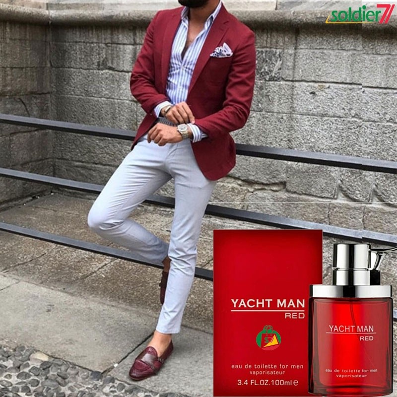 Picture of International UAE product Body perfume Party scent Yecht men Red scent used for Male -100 Ml
