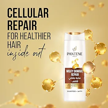 Picture of International UAE Product Milky Damage Repair Shampoo Used For male /female 400 Ml