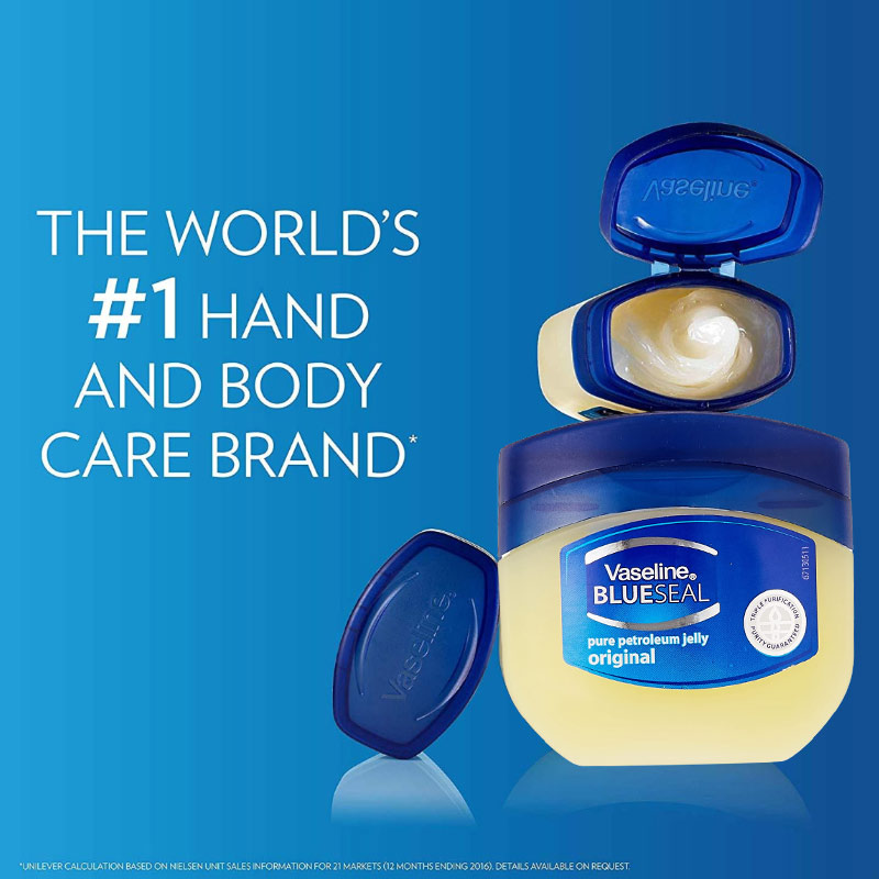 Picture of International UAE Product Vaseline Blueseal Pure Petroleum Jelly Original 100 Ml