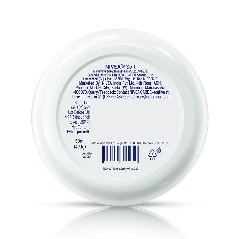 Picture of International Indian Product Refreshingly Soft Jar Moisturizing Cream used For male/female- 50 Ml