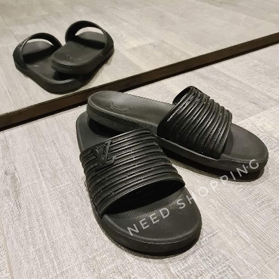 Picture of New Casual Black Slide Slipper Sandal for Men Picture of New Casual Black Slide Slipper Sandal for Men