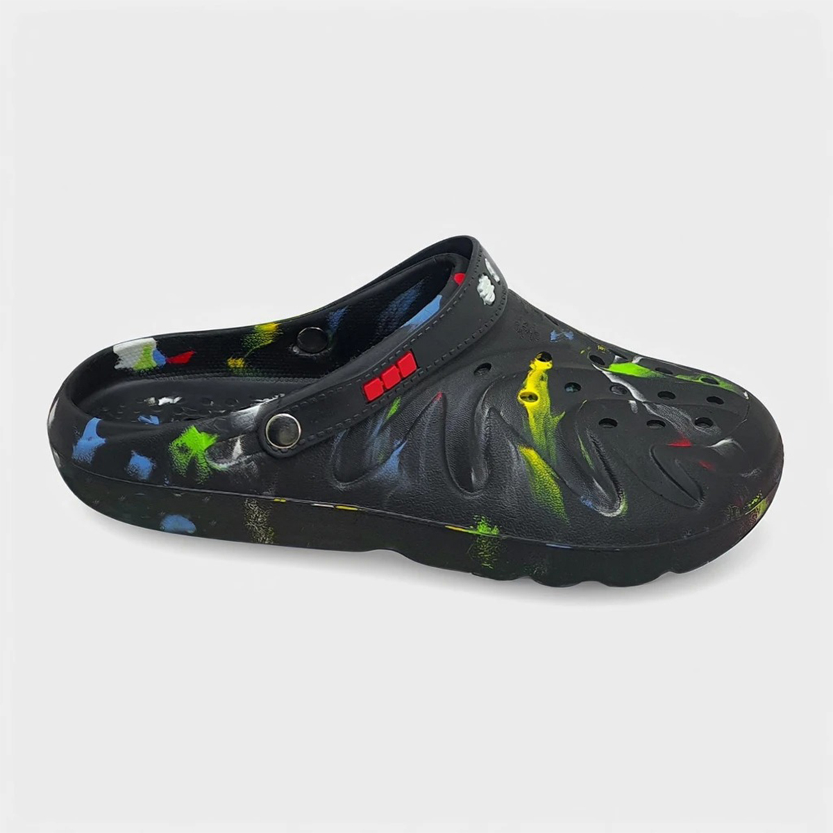 Picture of Mens New Tie Dye Colorful Rainbow Splash Casual Comfortable Outdoor Clog Lightweight Crocs Shoes Sandals Picture of Mens New Tie Dye Colorful Rainbow Splash Casual Comfortable Outdoor Clog Lightweight Crocs Shoes Sandals