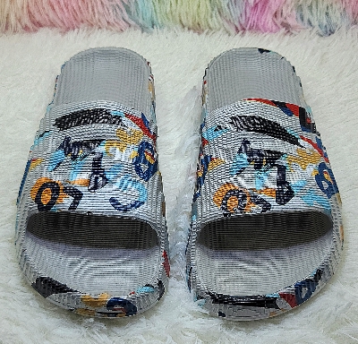 Picture of Mens New Fashionable Trendy Printed Adilette Textured Slip-on Slide Slippers Sandals- 338149844
