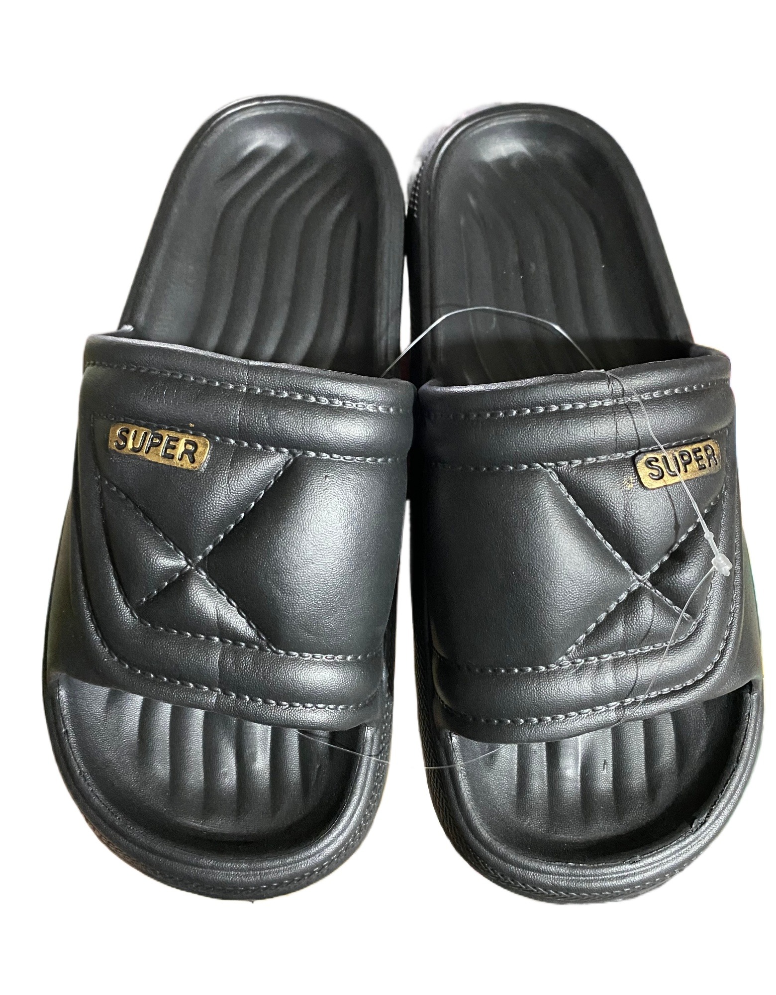Picture of Mens New Super Stylish Eva Slipper Slides Sandals-Black