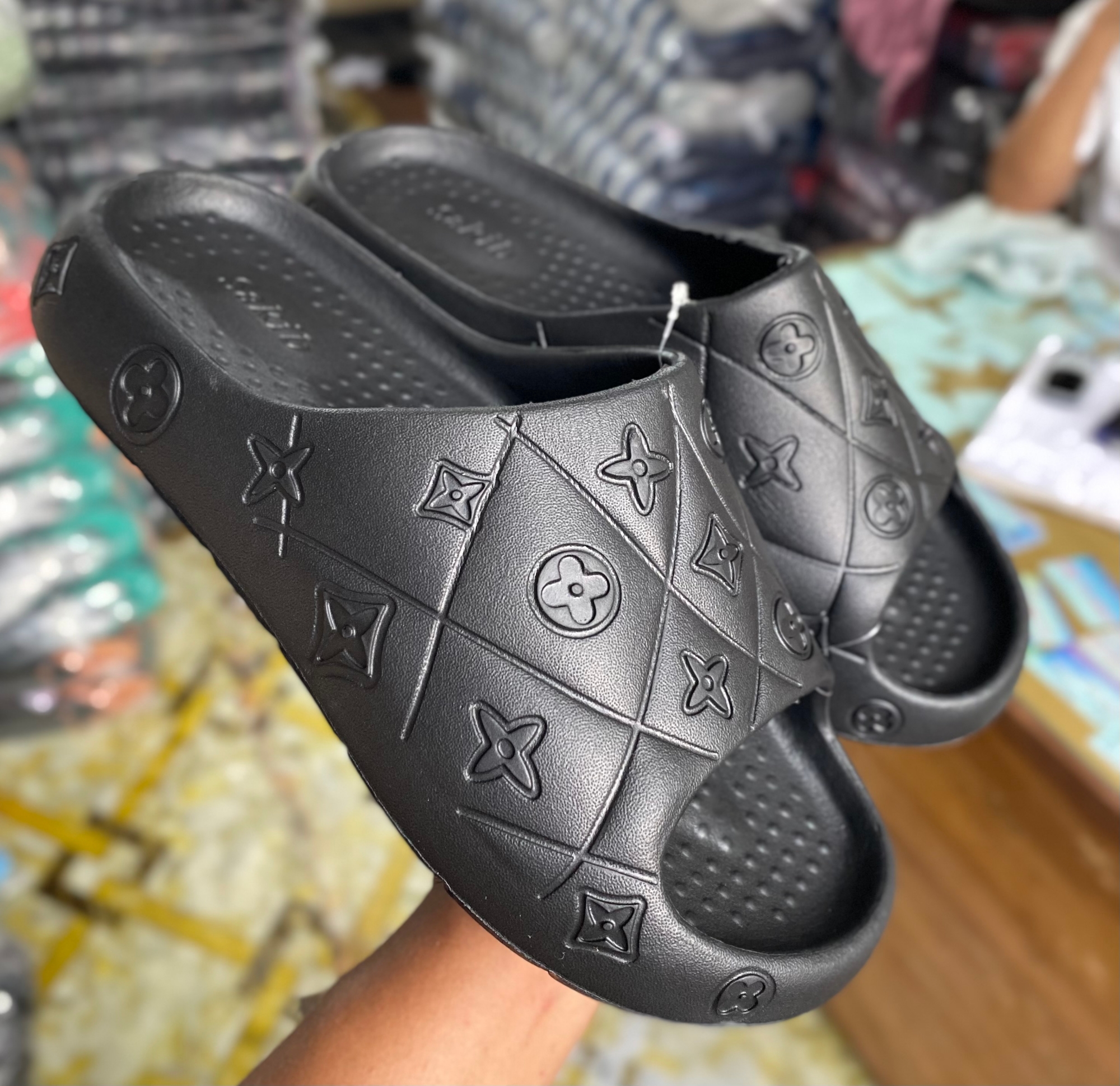 Picture of Mens New LV Print Eva Rubber Slides for Men Picture of Mens New LV Print Eva Rubber Slides for Men