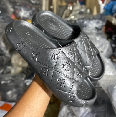 Picture of Mens New LV Print Eva Rubber Slides for Men Picture of Mens New LV Print Eva Rubber Slides for Men