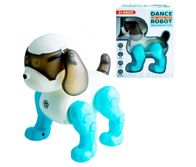 Picture of Electronic Dancing Robot Dog Toy – Automatic Walking, Music & Light Effects for Kids