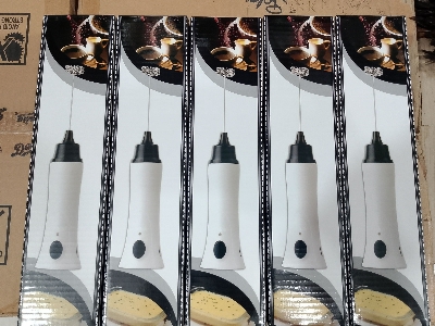 Picture of Handheld Electric Coffee Mixer Frother Automatic Milk Beverage Foamer Cream Whisk Cooking Stirrer Egg Beater With Cover