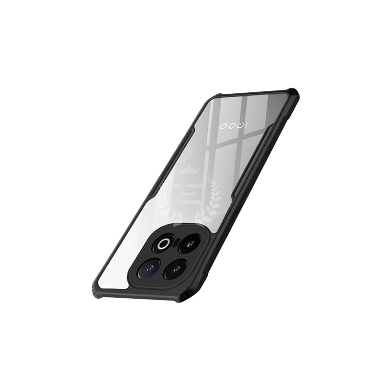 Picture of Xundd Back Cover for vivo iQOO 13 5G Transparent Hybrid Hard PC Back Bumper