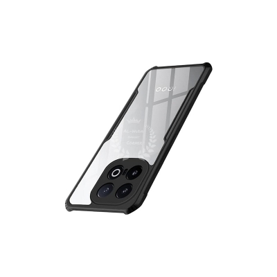 Picture of Xundd Back Cover for vivo iQOO 13 5G Transparent Hybrid Hard PC Back Bumper