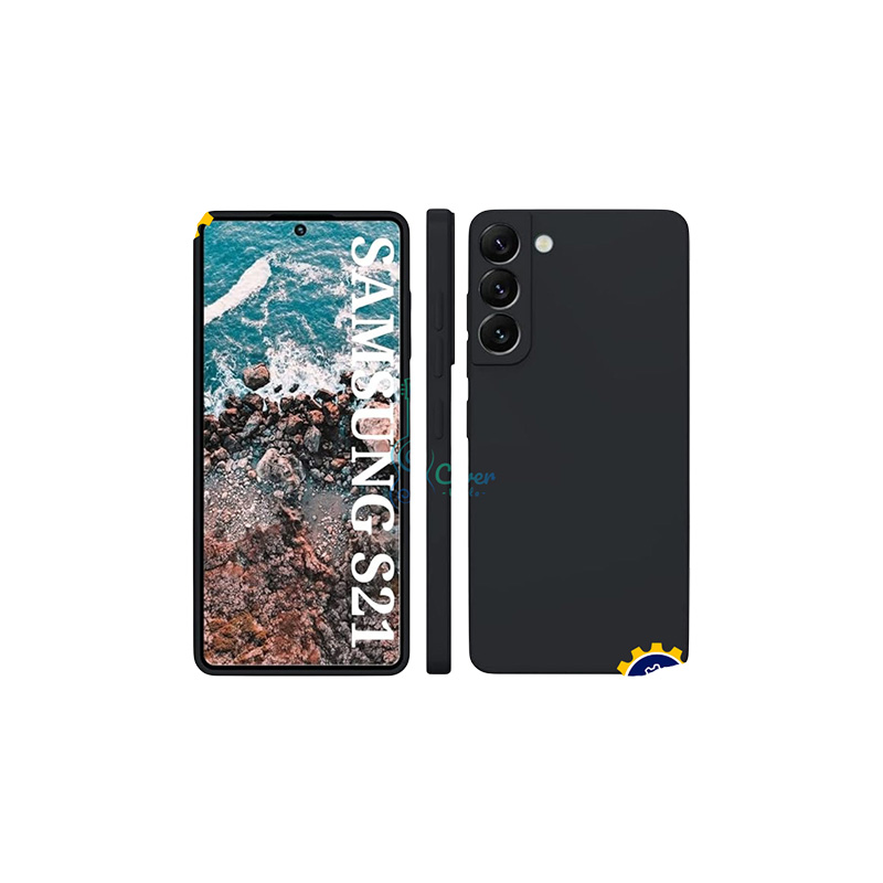 Picture of Premium Liquid Silicone Phone case for Samsung Galaxy S21 5G Liquid Silicon Mobile Back Case Soft Silicone Phone Cover