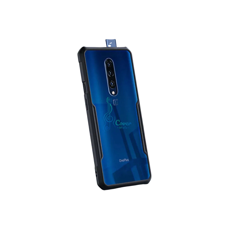 Picture of Xundd Back Cover for OnePlus 7 Pro / 1+ 7 Pro Transparent Hybrid Hard PC Back Bumper