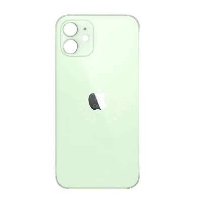 Picture of Replacement Backshell Glass Panel for Apple iPhone 12 Mini Battery Back Door Housing - Green