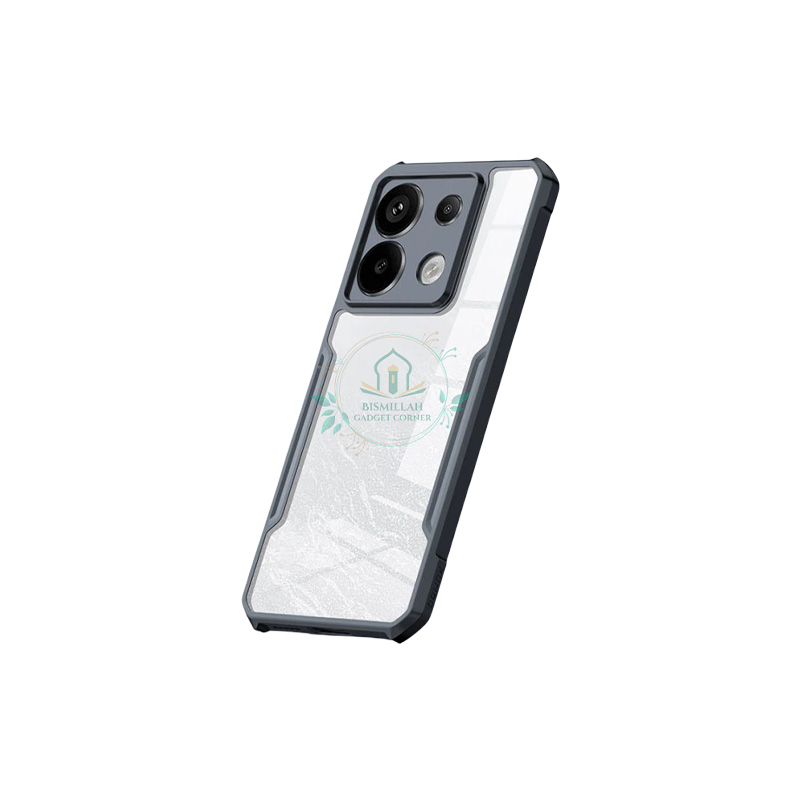 Picture of Xundd Back Cover for Xiaomi Redmi Note 13 4G Transparent Hybrid Hard PC Back Bumper