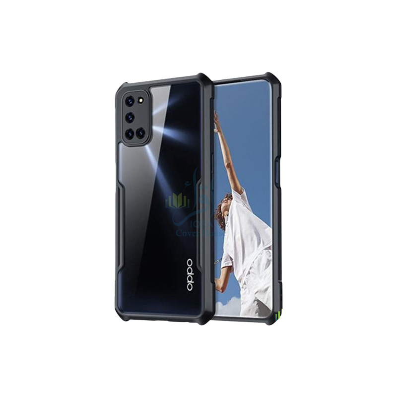 Picture of Xundd Back Cover for Oppo A52 / Oppo A72 / Oppo A92 Transparent Hybrid Hard PC Back Bumper