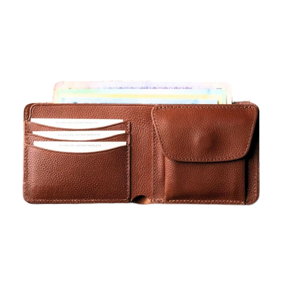 Picture of Avro Premium Men's High Quality 100% Cow Leather Coin Pocket Wallet For Men Elegant And Comfortable Stylish Export Quality Money Bag For Men Short Wallet Fashion Vintage Wallet Casual Male Wallet Multi-Card Slot Wallet For Man