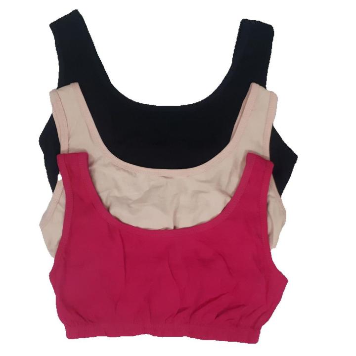 Picture of 3p Semis bra sports bra cotton bra teenagers bra 3p