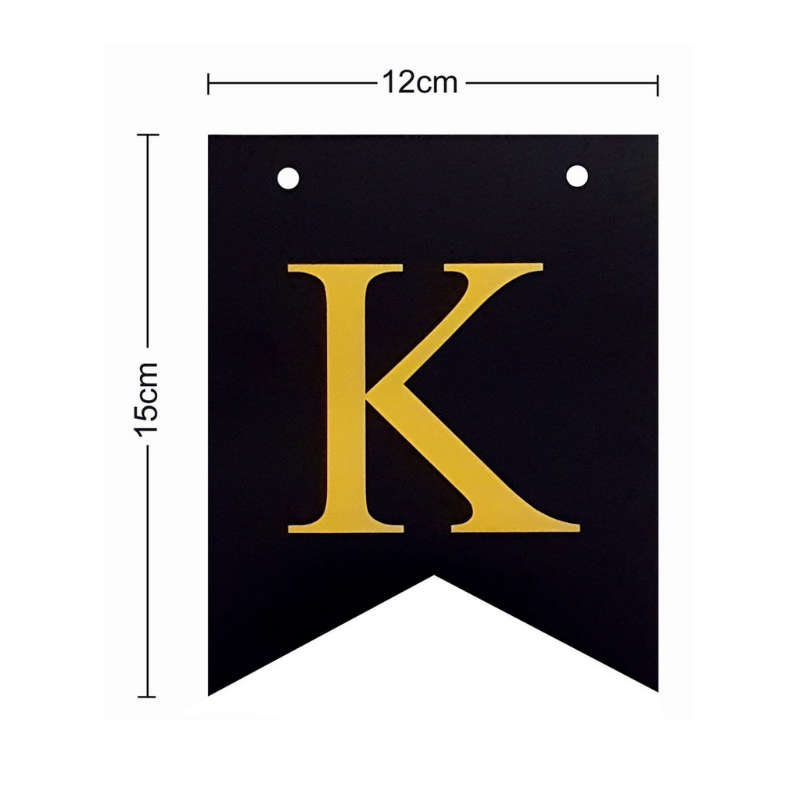 Ramadan Mubarak Card Banner - Black and Gold Ramadan Mubarak Banner for Eid Festival- (Pack of 1 Pcs)
