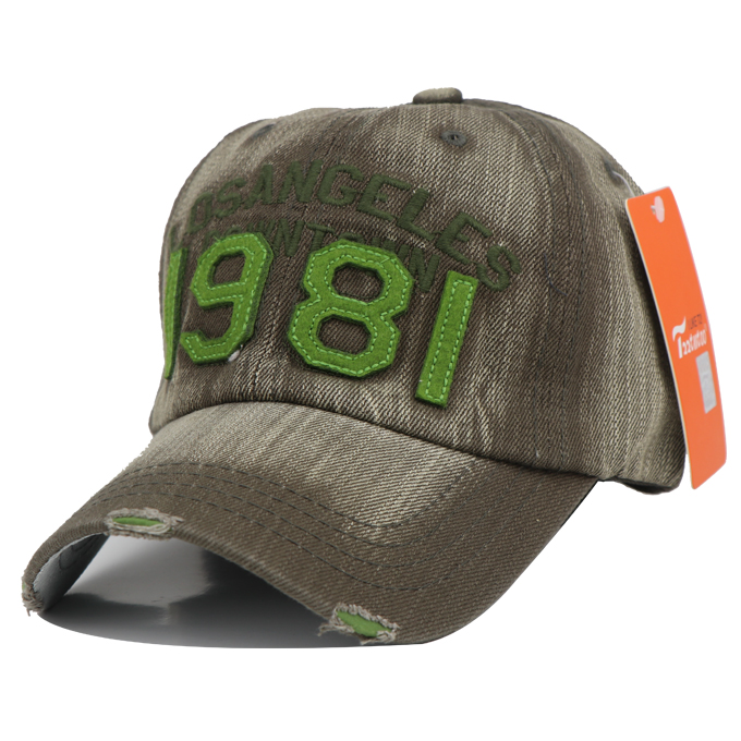 Picture of Multi Color Denim Baseball Cap For Men
