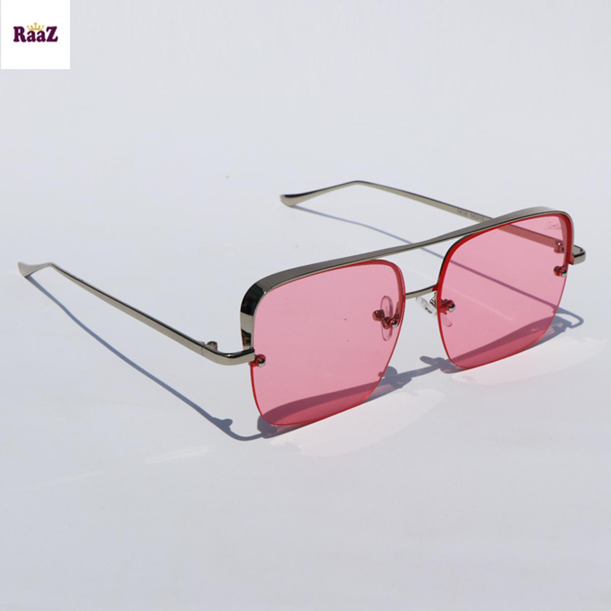 Picture of Unisex Pink Lens Fashion Sunglasses By RaaZ