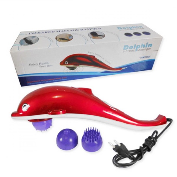 Picture of Dolphin Infrared Body Energy King Massager (Red)